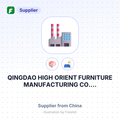QINGDAO HIGH ORIENT FURNITURE MANUFACTURING CO.... – summary card, no photo uploaded yet