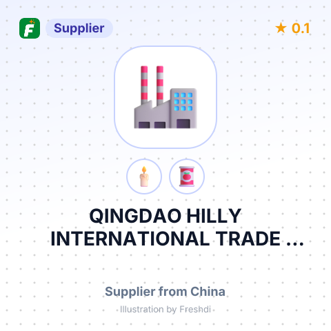 QINGDAO HILLY INTERNATIONAL TRADE CO.,LTD – summary card, no photo uploaded yet