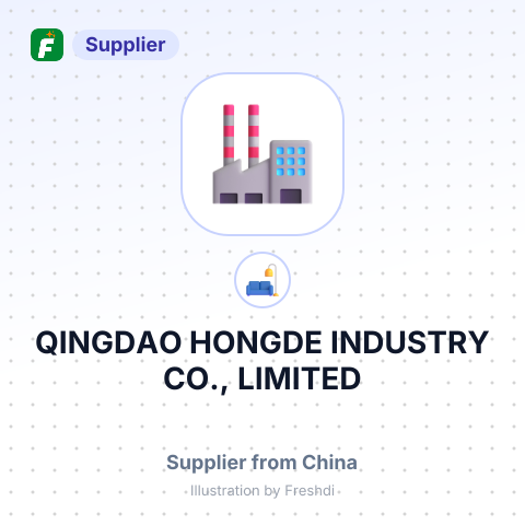 QINGDAO HONGDE INDUSTRY CO., LIMITED – summary card, no photo uploaded yet