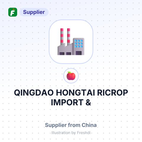 QINGDAO HONGTAI RICROP IMPORT & – summary card, no photo uploaded yet