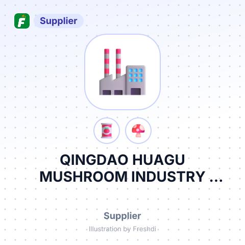 QINGDAO HUAGU MUSHROOM INDUSTRY CO.,LTD – summary card, no photo uploaded yet
