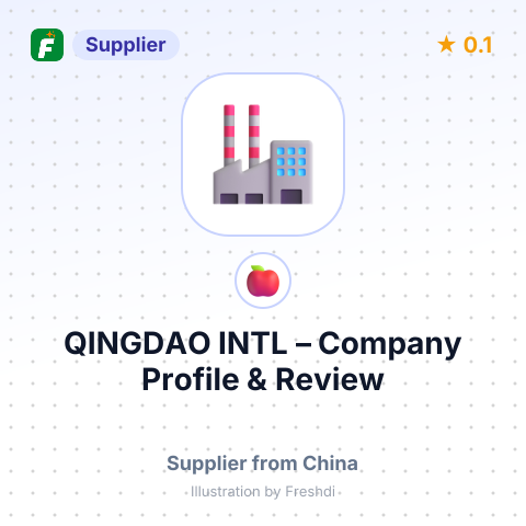 QINGDAO INTL – summary card, no photo uploaded yet
