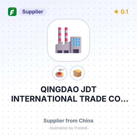 QINGDAO JDT INTERNATIONAL TRADE CO., LTD. – summary card, no photo uploaded yet