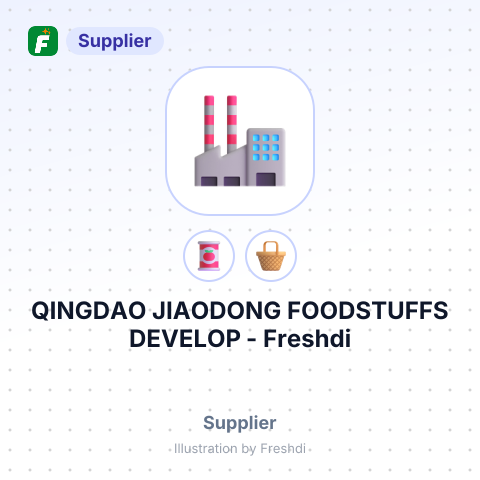 QINGDAO JIAODONG FOODSTUFFS DEVELOP – summary card, no photo uploaded yet