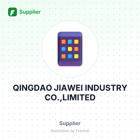 QINGDAO JIAWEI INDUSTRY CO.,LIMITED – summary card, no photo uploaded yet