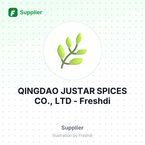 QINGDAO JUSTAR SPICES CO., LTD – summary card, no photo uploaded yet