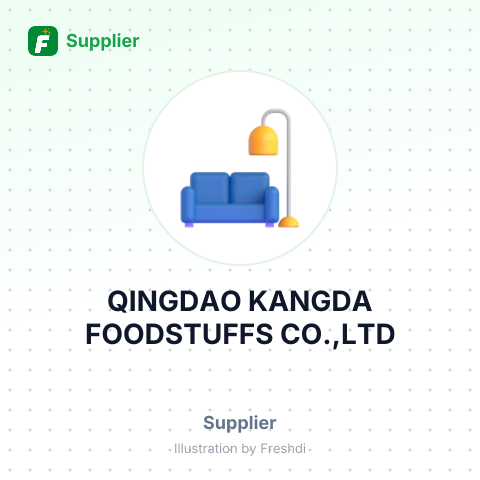 QINGDAO KANGDA FOODSTUFFS CO.,LTD – summary card, no photo uploaded yet