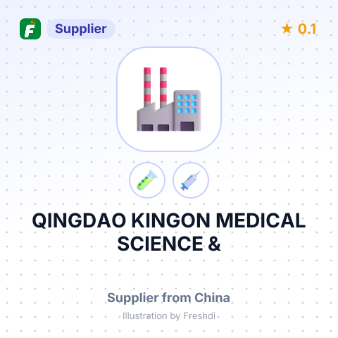 QINGDAO KINGON MEDICAL SCIENCE & – summary card, no photo uploaded yet