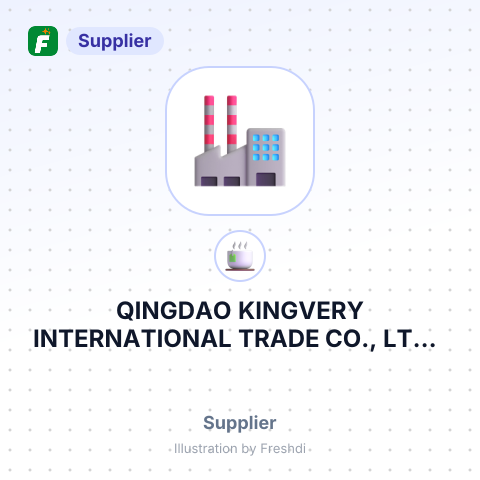 QINGDAO KINGVERY INTERNATIONAL TRADE CO., LTD – summary card, no photo uploaded yet
