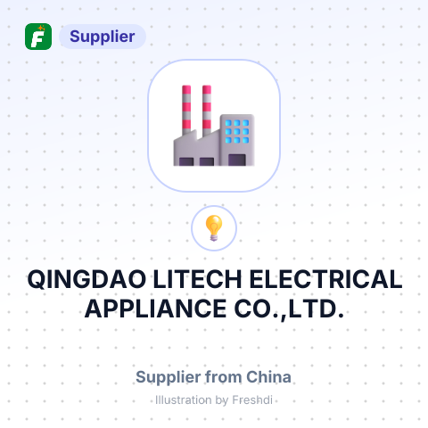 QINGDAO LITECH ELECTRICAL APPLIANCE CO.,LTD. – summary card, no photo uploaded yet