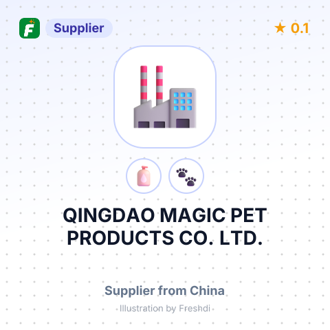 QINGDAO MAGIC PET PRODUCTS CO., LTD. – summary card, no photo uploaded yet