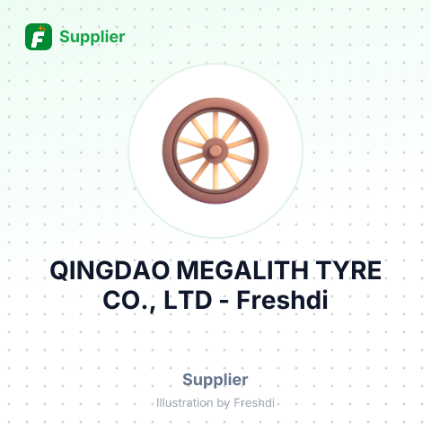 QINGDAO MEGALITH TYRE CO., LTD – summary card, no photo uploaded yet