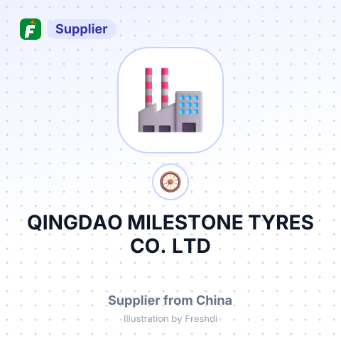 QINGDAO MILESTONE TYRES CO., LTD – summary card, no photo uploaded yet