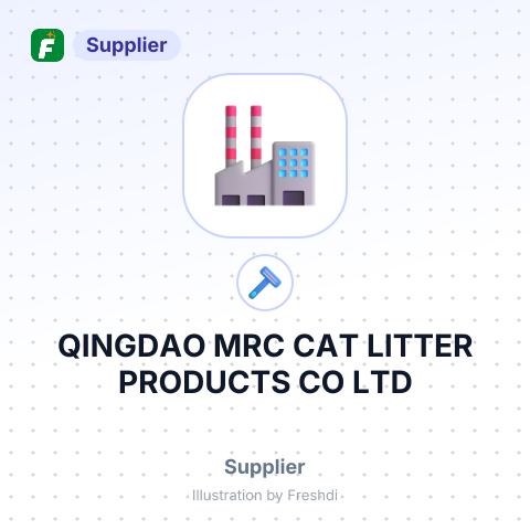 QINGDAO MRC CAT LITTER PRODUCTS CO LTD – summary card, no photo uploaded yet