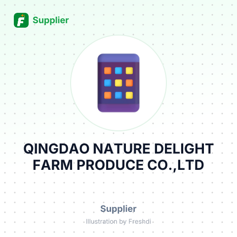 QINGDAO NATURE DELIGHT FARM PRODUCE CO.,LTD – summary card, no photo uploaded yet
