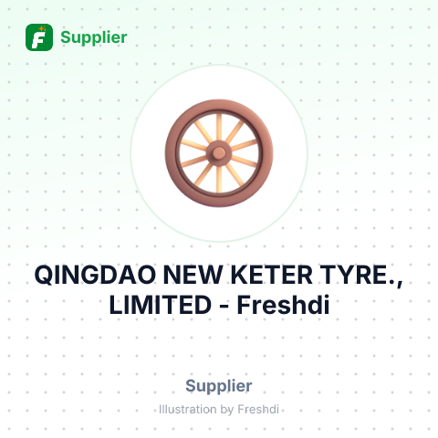 QINGDAO NEW KETER TYRE., LIMITED – summary card, no photo uploaded yet