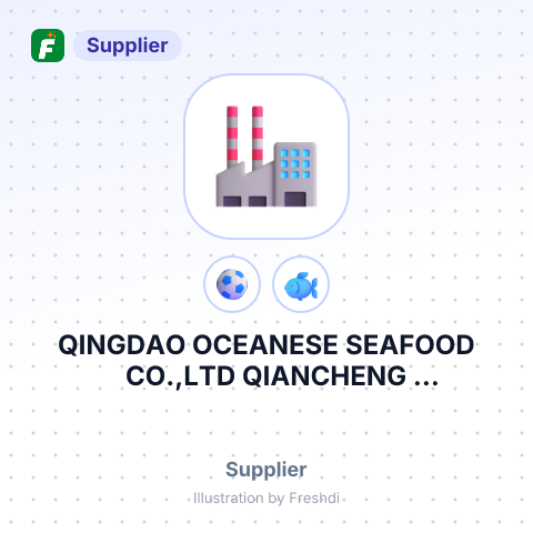 QINGDAO OCEANESE SEAFOOD CO.,LTD QIANCHENG COMM,SHANGMA,CHENGYANG – summary card, no photo uploaded yet