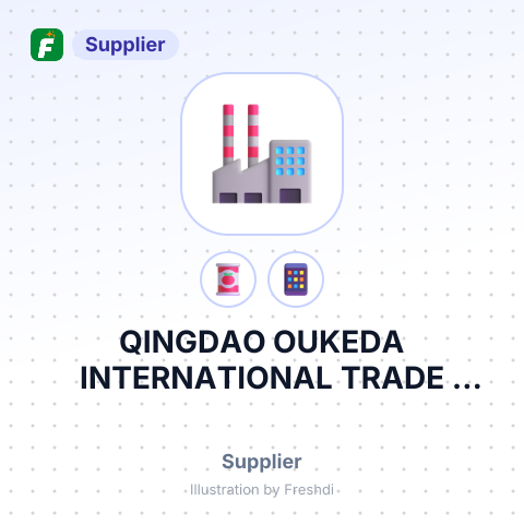 QINGDAO OUKEDA INTERNATIONAL TRADE CO.,LTD – summary card, no photo uploaded yet