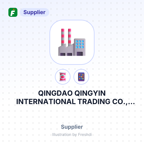 QINGDAO QINGYIN INTERNATIONAL TRADING CO., LTD – summary card, no photo uploaded yet