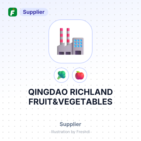 QINGDAO RICHLAND FRUIT&VEGETABLES – summary card, no photo uploaded yet