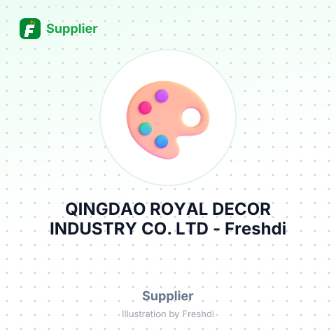 QINGDAO ROYAL DECOR INDUSTRY CO. LTD – summary card, no photo uploaded yet