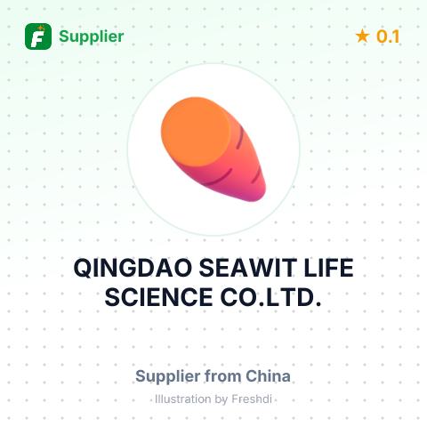 QINGDAO SEAWIT LIFE SCIENCE CO.LTD. – summary card, no photo uploaded yet