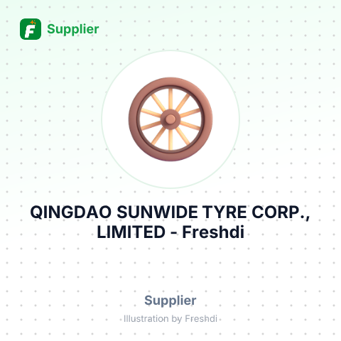 QINGDAO SUNWIDE TYRE CORP., LIMITED – summary card, no photo uploaded yet