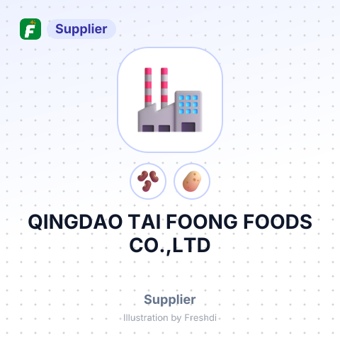 QINGDAO TAI FOONG FOODS CO.,LTD – summary card, no photo uploaded yet