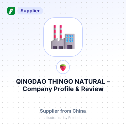QINGDAO THINGO NATURAL – summary card, no photo uploaded yet