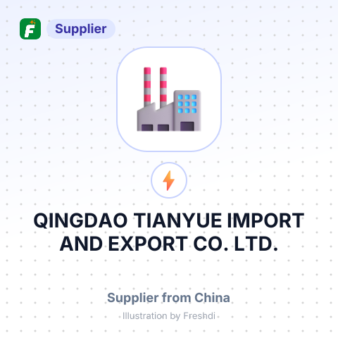 QINGDAO TIANYUE IMPORT AND EXPORT CO., LTD. – summary card, no photo uploaded yet