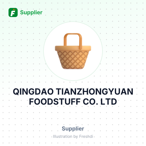 QINGDAO TIANZHONGYUAN FOODSTUFF CO.,LTD – summary card, no photo uploaded yet