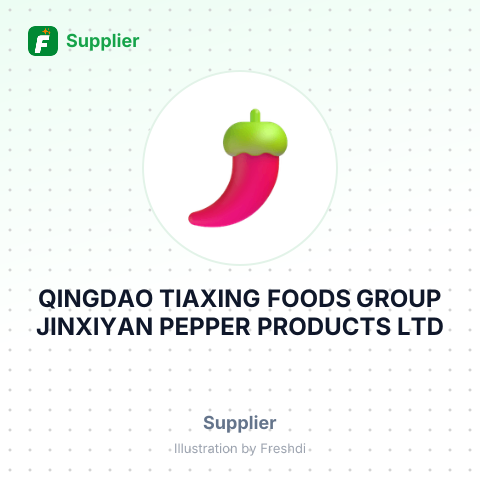 QINGDAO TIAXING FOODS GROUP JINXIYAN PEPPER PRODUCTS LTD – summary card, no photo uploaded yet
