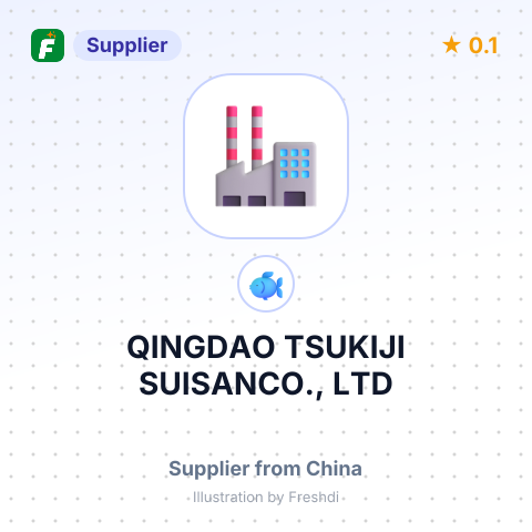 QINGDAO TSUKIJI SUISANCO., LTD – summary card, no photo uploaded yet