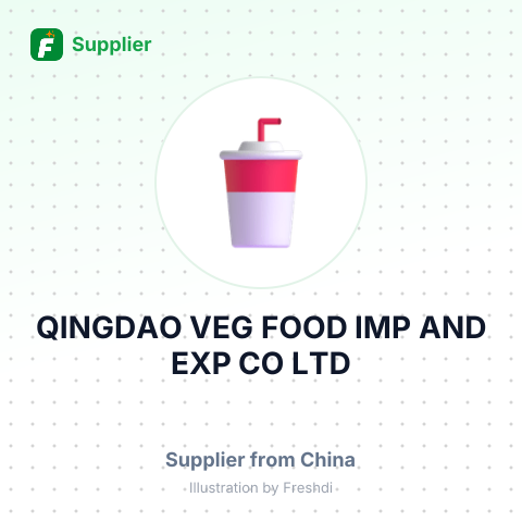 QINGDAO VEG FOOD IMP AND EXP CO LTD – summary card, no photo uploaded yet