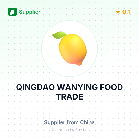 QINGDAO WANYING FOOD TRADE – summary card, no photo uploaded yet