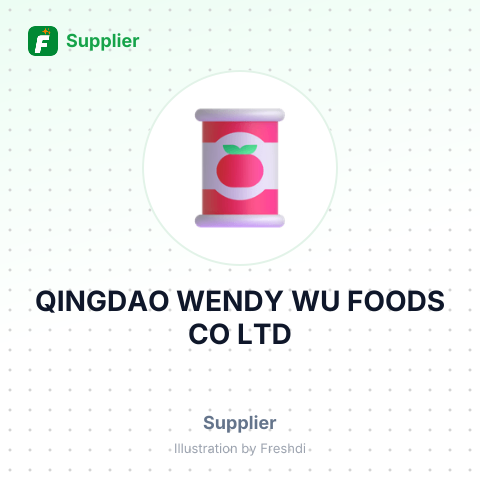 QINGDAO WENDY WU FOODS CO LTD – summary card, no photo uploaded yet