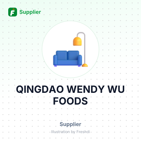 QINGDAO WENDY WU FOODS – summary card, no photo uploaded yet