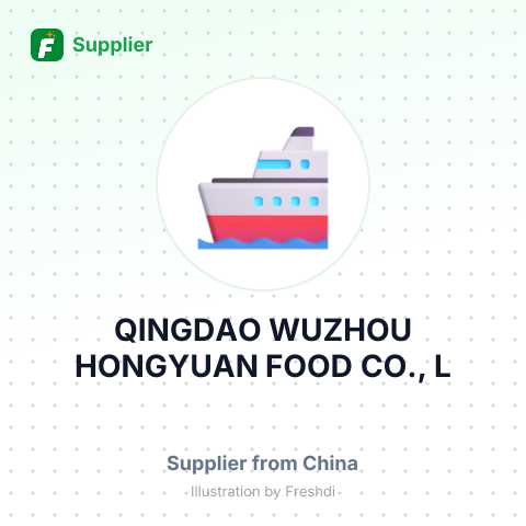QINGDAO WUZHOU HONGYUAN FOOD CO., L – summary card, no photo uploaded yet