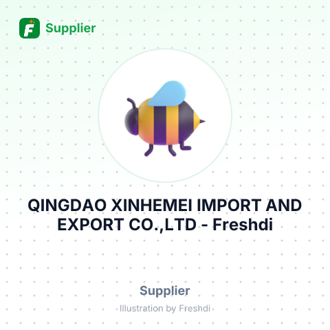 QINGDAO XINHEMEI IMPORT AND EXPORT CO.,LTD – summary card, no photo uploaded yet