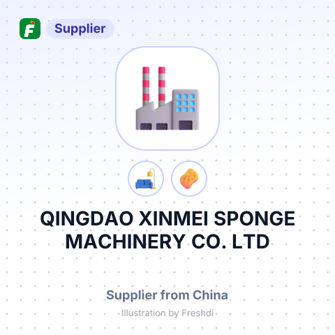 QINGDAO XINMEI SPONGE MACHINERY CO.,LTD – summary card, no photo uploaded yet