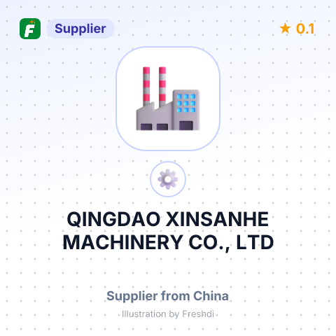 QINGDAO XINSANHE MACHINERY CO., LTD – summary card, no photo uploaded yet