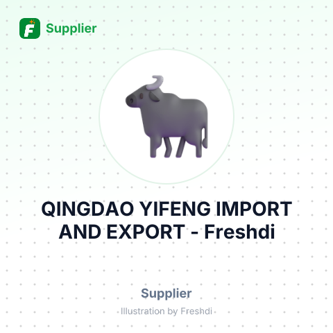 QINGDAO YIFENG IMPORT AND EXPORT – summary card, no photo uploaded yet