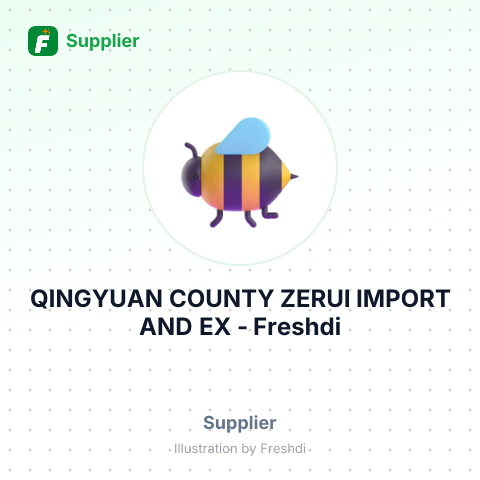 QINGYUAN COUNTY ZERUI IMPORT AND EX – summary card, no photo uploaded yet