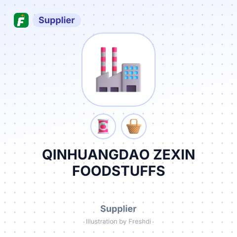 QINHUANGDAO ZEXIN FOODSTUFFS – summary card, no photo uploaded yet