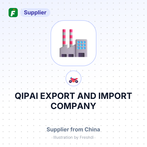 QIPAI EXPORT AND IMPORT COMPANY – summary card, no photo uploaded yet