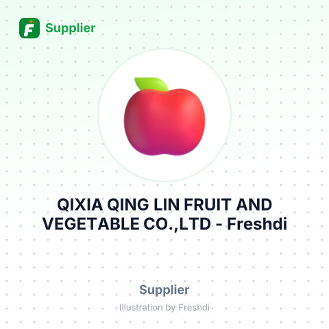 QIXIA QING LIN FRUIT AND VEGETABLE CO.,LTD – summary card, no photo uploaded yet