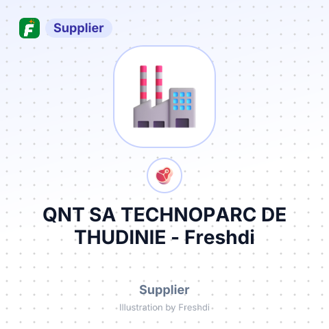 QNT SA TECHNOPARC DE THUDINIE – summary card, no photo uploaded yet