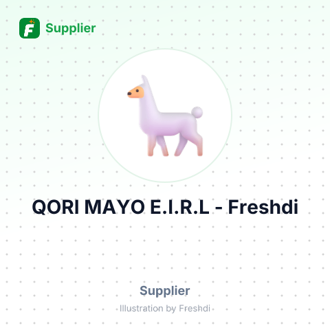 QORI MAYO E.I.R.L – summary card, no photo uploaded yet