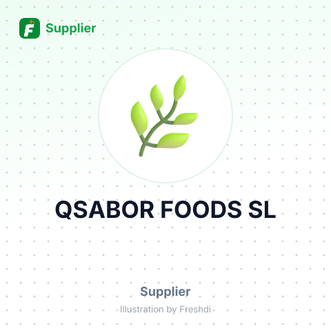 QSABOR FOODS SL – summary card, no photo uploaded yet