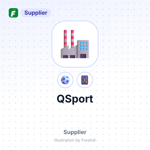 QSport – summary card, no photo uploaded yet